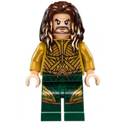 Aquaman - Dark Brown Long Hair, Dark Green Legs – СУПЕР ГЕРОИ