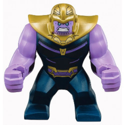 Thanos - Large Figure, Medium Lavender Arms Plain, Dark Blue Outfit, Pearl Gold Helmet – СУПЕР ГЕРОИ