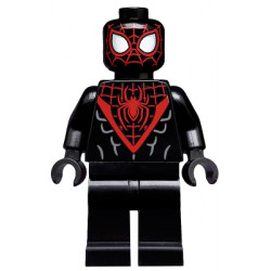 Spider-Man (Miles Morales) - Red Webbing on Head, Black Hands – СУПЕР ГЕРОИ