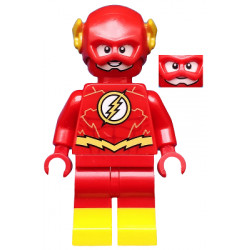 The Flash - Gold Outlines on Chest and Yellow Boots – СУПЕР ГЕРОИ