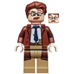 Commissioner Gordon - Reddish Brown Hair and Coat – СУПЕР ГЕРОИ