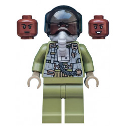 Maria Rambeau - Black Helmet and Oxygen Mask – СУПЕР ГЕРОИ
