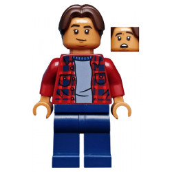 Ned Leeds - Dark Red Plaid Shirt, Dark Blue Legs – СУПЕР ГЕРОИ