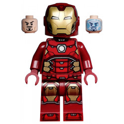 Iron Man - Silver Hexagon on Chest – СУПЕР ГЕРОИ