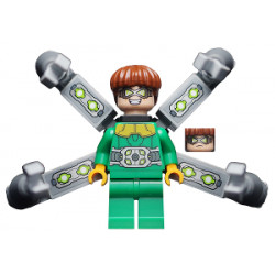 Dr. Octopus (Otto Octavius) / Doc Ock - Green Outfit, Long Mechanical Arms with Stickers – СУПЕР ГЕРОИ