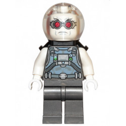 Mr. Freeze, Pearl Dark Gray, Neck Bracket with 4 Angled Handles – СУПЕР ГЕРОИ
