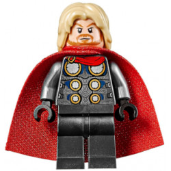 Thor - Spongy Cape, Pearl Dark Gray Legs – СУПЕР ГЕРОИ