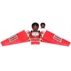 Falcon - Red, Brick Built Wings – СУПЕР ГЕРОИ