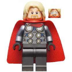 Thor - Spongy Cape with Single Hole, Pearl Dark Gray Legs – СУПЕР ГЕРОИ