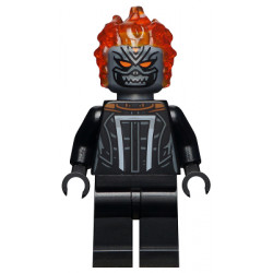 Ghost Rider, Roberto 'Robbie' Reyes - Flat Silver Head – СУПЕР ГЕРОИ