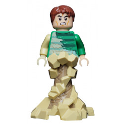 Sandman - Green Outfit, Tan Sand Form with Swirling Base – СУПЕР ГЕРОИ