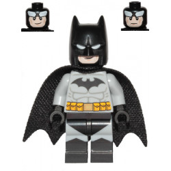 Batman - Light Bluish Gray Suit with Yellow Belt, Black Crest, Mask and Cape (Type 3 Cowl) – СУПЕР ГЕРОИ