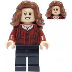 The Scarlet Witch (Wanda Maximoff) - Plain Black Legs, Reddish Brown Hair – СУПЕР ГЕРОИ