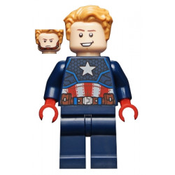 Captain America - Dark Blue Suit, Red Hands, Hair – СУПЕР ГЕРОИ