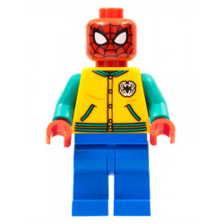 Spider-Man - Bright Light Orange Letter Jacket – СУПЕР ГЕРОИ