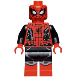 Spider-Man - Black and Red Suit, Small Black Spider, Silver Trim (Upgraded Suit) – СУПЕР ГЕРОИ