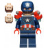 Captain America - Dark Blue Suit, Red Hands, Helmet, Jet Pack – СУПЕР ГЕРОИ