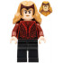 The Scarlet Witch (Wanda Maximoff) - Plain Black Legs, Medium Nougat Hair with Tiara – СУПЕР ГЕРОИ