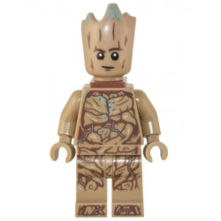 Groot, Teen Groot - Dark Tan with Neck Bracket – СУПЕР ГЕРОИ