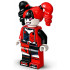 Harley Quinn - Pigtails, Dark Azure and Dark Pink Eye Shadow – СУПЕР ГЕРОИ