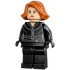 Black Widow - Black Jumpsuit, Dark Orange Short Hair, Plain Legs, Printed Arms – СУПЕР ГЕРОИ