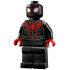 Spider-Man (Miles Morales) - Dark Bluish Gray Webbing on Head, Red Hands – СУПЕР ГЕРОИ