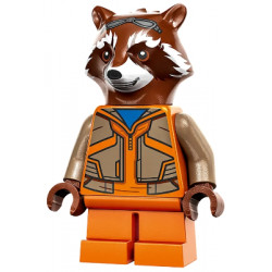 Rocket Raccoon - Orange and Dark Tan Outfit, Reddish Brown Head – СУПЕР ГЕРОИ