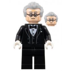 Alfred Pennyworth - Black Tuxedo, Light Bluish Gray Hair – СУПЕР ГЕРОИ