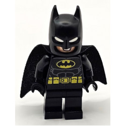 Batman - Black Suit, Yellow Belt, Cowl with White Eyes, Lopsided Grin / Open Mouth Smile with Teeth – СУПЕР ГЕРОИ