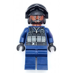 SHIELD Agent - Male, Tactical Vest, Black Goggles, Reddish Brown Head – СУПЕР ГЕРОИ