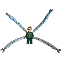 Dr. Octopus (Otto Octavius) / Doc Ock - Dark Green Suit, Mechanical Arms with Hinges – СУПЕР ГЕРОИ
