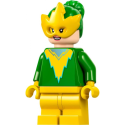 Electro - Bright Green Torso and Hair, Yellow Mask and Medium Legs – СУПЕР ГЕРОИ
