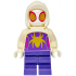 Ghost-Spider - Medium Legs, White Hood, Gold Spider Logo and Eyes – СУПЕР ГЕРОИ