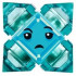 Kryptomite - Blue, Small Crystals – DC СУПЕР ГЕРОИ МОМИЧЕТА