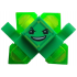Kryptomite - Green, Small Crystals (Pyramids), Hands – DC СУПЕР ГЕРОИ МОМИЧЕТА