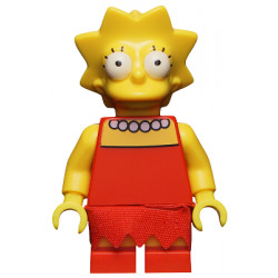 Lisa Simpson, The Simpsons, Series 1 (Minifigure Only without Stand and Accessories) – КОЛЕКЦИОНЕРСКИ МИНИФИГУРКИ