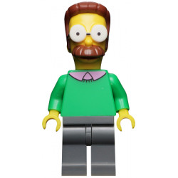 Ned Flanders, The Simpsons, Series 1 (Minifigure Only without Stand and Accessories) – КОЛЕКЦИОНЕРСКИ МИНИФИГУРКИ