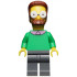 Ned Flanders, The Simpsons, Series 1 (Minifigure Only without Stand and Accessories) – КОЛЕКЦИОНЕРСКИ МИНИФИГУРКИ