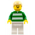 Soccer Player - Green and White Team with Number 9 on Back – СПОРТ