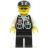Police - Sheriff Star and 2 Pockets, Black Legs, White Arms, Black Cap, Black Sunglasses – ГРАДСКИ
