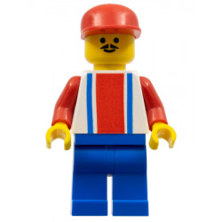 Soccer Player - Red, White, and Blue Team with Number 9 on Back, Red Cap – СПОРТ