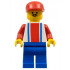 Soccer Player - Red, White, and Blue Team with Number 9 on Back, Red Cap – СПОРТ