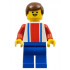 Soccer Player - Red, White, and Blue Team with Number 4 on Back – СПОРТ