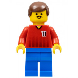 Soccer Player - Red and Blue Team with Number 11 – СПОРТ