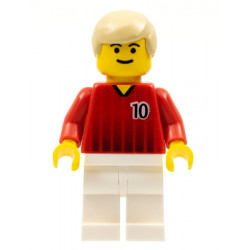 Soccer Player - Red and White Team with Number 10 – СПОРТ