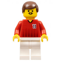 Soccer Player - Red and White Team with Number 11 – СПОРТ