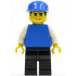 Plain Blue Torso with White Arms, Black Legs, Blue Cap (Soccer Goalie) – СПОРТ