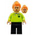 Soccer Referee - Orange Hair, Lime Jersey, Black Legs – СПОРТ