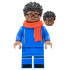 Soccer Spectator - Blue Soccer Uniform, Red Scarf, Black Hair, Glasses – СПОРТ