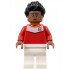 Soccer Spectator - Red Soccer Jersey, White Legs, Black Spiky Hair – СПОРТ